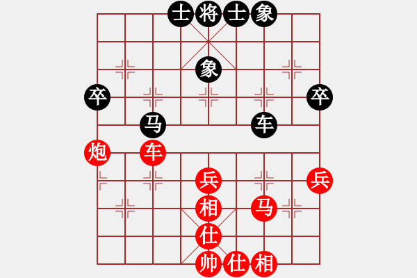 象棋棋譜圖片：水瓶座卡妙(電神)-和-棋俠天尊(9星) - 步數(shù)：53 