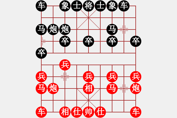 象棋棋譜圖片：老年泰州人(9級)-負-界成(1段) - 步數(shù)：10 