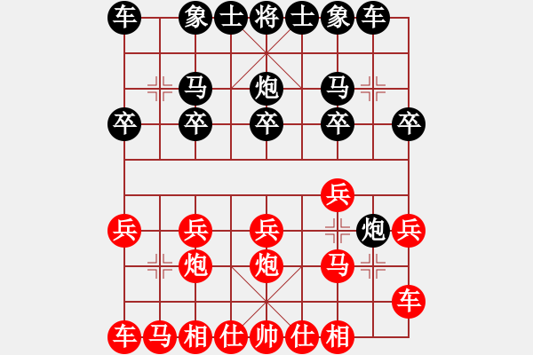 象棋棋譜圖片：桔梅棋社 玄機(jī)逸士 先勝 雪（二） - 步數(shù)：10 