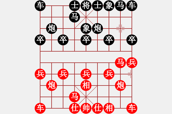 象棋棋譜圖片：1610142348 臭棋先生-本姑娘調(diào)戲你..pgn - 步數(shù)：10 