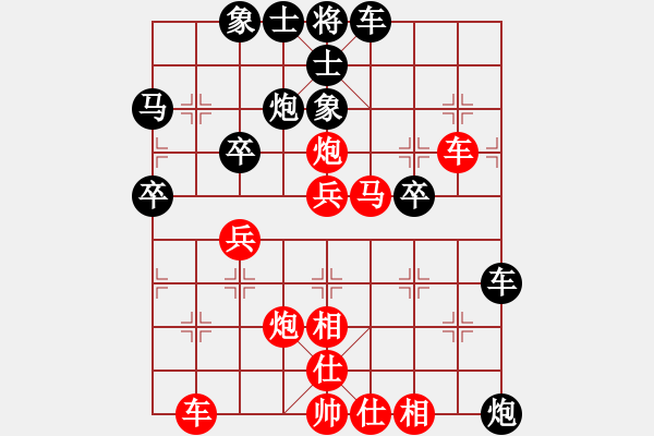 象棋棋譜圖片：仙人指路 測評 電腦分析1 - 步數(shù)：40 