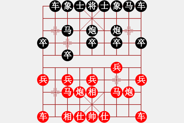 象棋棋譜圖片：枯葉 先勝 玄機(jī)逸士 - 步數(shù)：10 