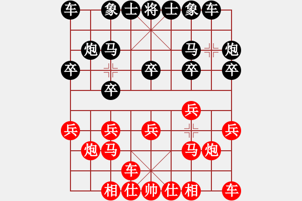 象棋棋譜圖片：《全方位較量實力！》戰(zhàn)狼xch【先負】戚文卿(2015-1-26弈于大師網(wǎng)) - 步數(shù)：10 