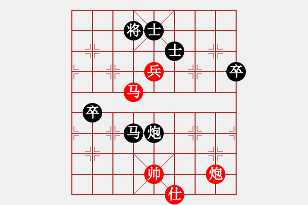 象棋棋譜圖片：《全方位較量實力！》戰(zhàn)狼xch【先負】戚文卿(2015-1-26弈于大師網(wǎng)) - 步數(shù)：100 