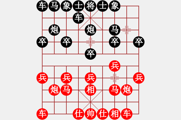 象棋棋譜圖片：毛榮榮 勝 楊學(xué)斎 - 步數(shù)：10 