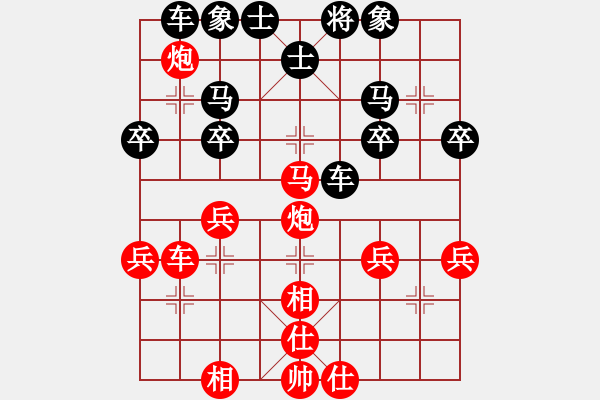 象棋棋譜圖片：龍野 先負 我 - 步數：30 