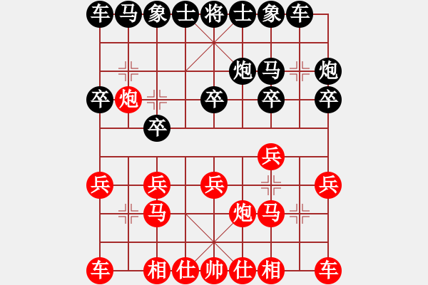 象棋棋譜圖片：陜西 張建強 負(fù) 安徽 張志剛 - 步數(shù)：10 