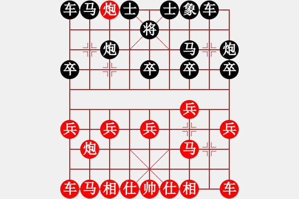 象棋棋譜圖片：大忽悠(2段)-勝-枰上度春秋(9段) - 步數(shù)：10 