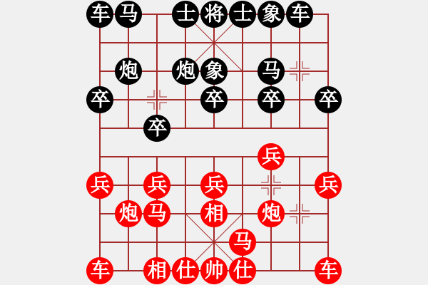 象棋棋譜圖片：雄鷹[1492802330] -VS- 姜祥華[276133282] - 步數(shù)：10 