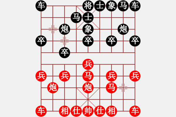 象棋棋譜圖片：萍鄉(xiāng)謝明強(qiáng)先勝新余潘有根 - 步數(shù)：10 