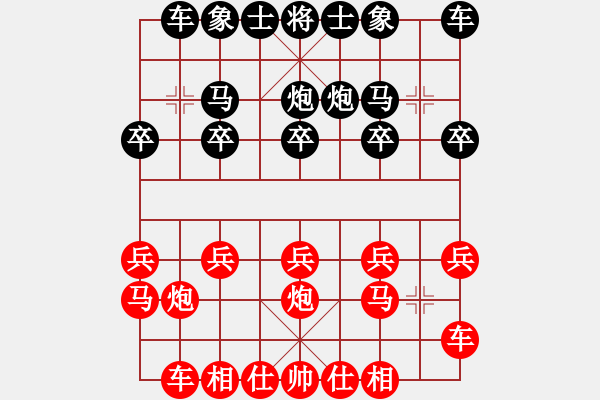 象棋棋譜圖片：橫才俊儒[292832991] -VS- ｌｉｎ[370913262] - 步數(shù)：10 