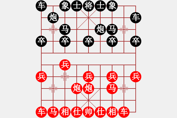 象棋棋譜圖片：陳茂順 先勝 歐永成 - 步數(shù)：10 