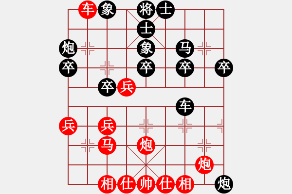 象棋棋譜圖片：華山之顛(月將)-勝-彼道還彼身(無上) 中炮過河車互進(jìn)七兵對屏風(fēng)馬 - 步數(shù)：40 