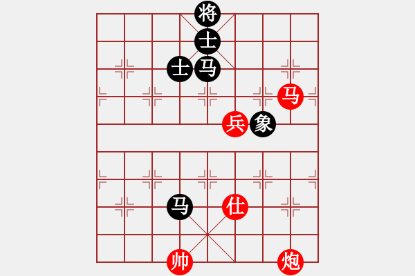 象棋棋譜圖片：人機(jī)對(duì)戰(zhàn) 2025-1-11 10:56 - 步數(shù)：170 