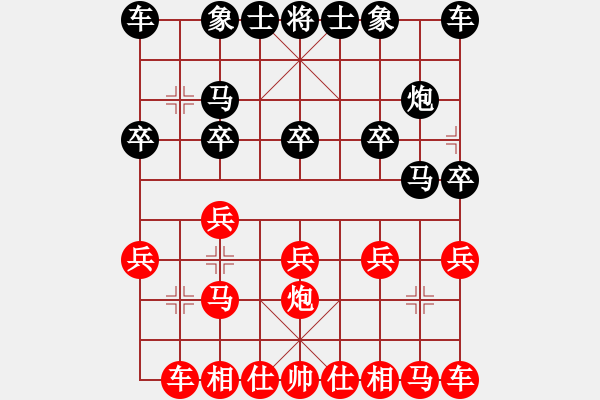 象棋棋譜圖片：乃人啊(4段)-和-彝洲棋俠(7段) - 步數(shù)：10 