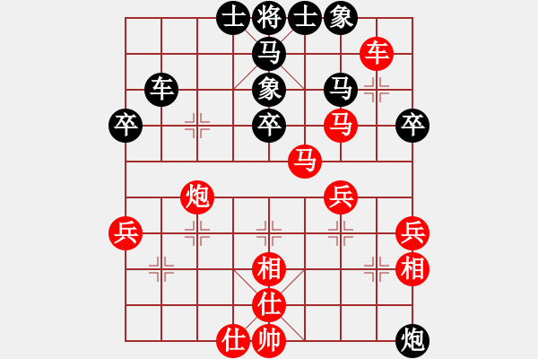 象棋棋譜圖片：納蘭安云(4段)-勝-悟到得到(3段) - 步數(shù)：49 