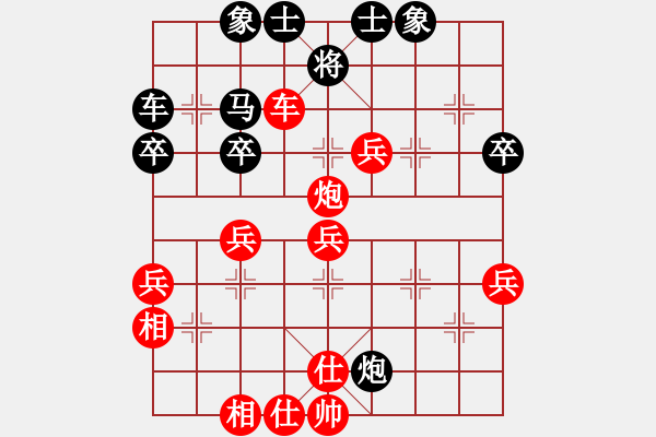 象棋棋譜圖片：2006年迪瀾杯弈天聯(lián)賽第三輪：千島棋社甲(1段)-勝-housing(9段) - 步數(shù)：49 