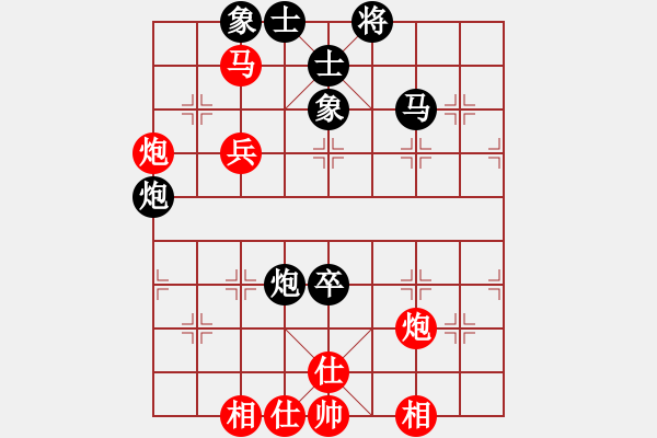 象棋棋譜圖片：鬼仙(2段)-勝-寶坻夜襲隊(duì)(3段) - 步數(shù)：60 