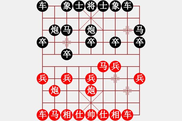 象棋棋譜圖片：棋友-魚鳥[575644877] -VS- 獨(dú)孤求敗。[931677558] - 步數(shù)：10 