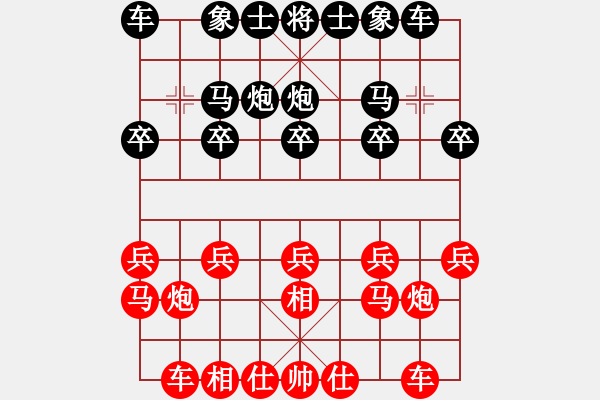 象棋棋譜圖片：2018.1.22.11后勝欒軍飛相局對士角炮.pgn - 步數(shù)：10 