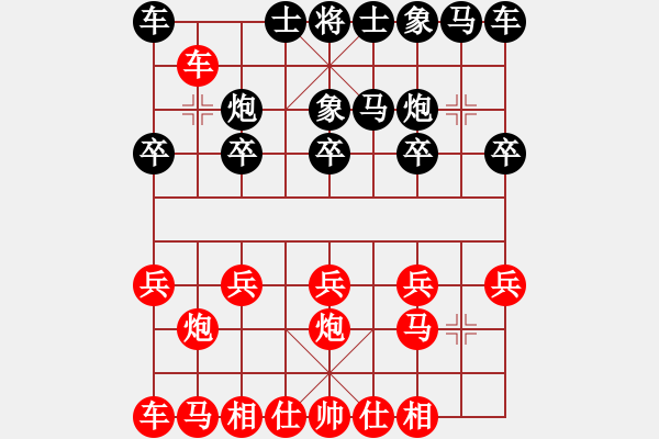 象棋棋譜圖片：永興我為王(2級)-勝-雨過風清(6級) - 步數(shù)：10 