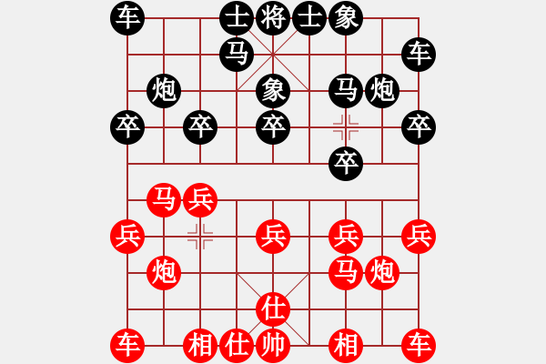 象棋棋譜圖片：永寧棋館長(zhǎng)(1段)-負(fù)-問(wèn)題不大(3段) - 步數(shù)：10 