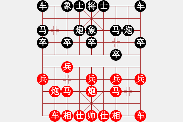 象棋棋譜圖片：姚捷方     先勝 林德星     - 步數(shù)：10 