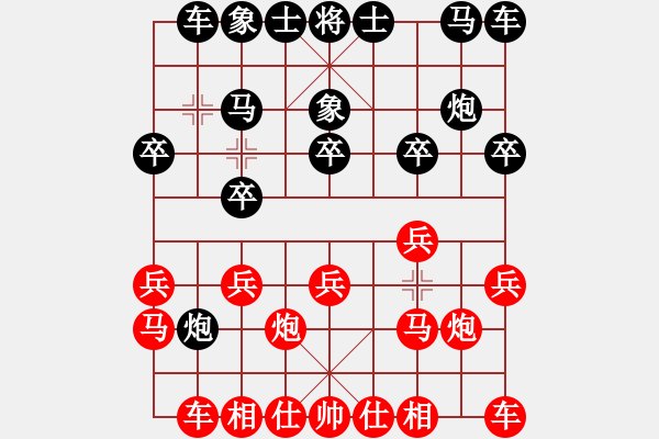 象棋棋譜圖片：濱州劍王(9段)-負-風火小雷神(5段) - 步數(shù)：10 