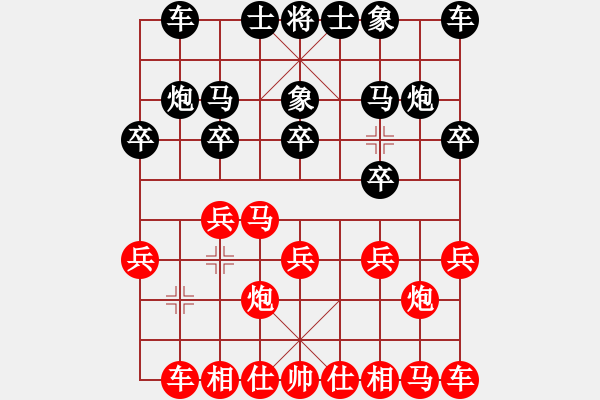 象棋棋譜圖片：zzzxxxttt(7級(jí))-負(fù)-wssf(初級(jí)) - 步數(shù)：10 