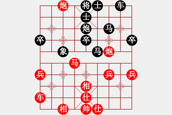 象棋棋譜圖片：連勝年年(3段)-勝-王清同(6段) - 步數(shù)：40 