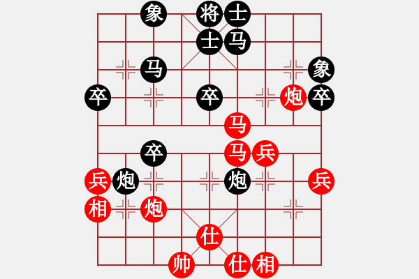 象棋棋譜圖片：hsgqf(4段)-負(fù)-左手切菜(8段) - 步數(shù)：40 