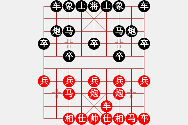 象棋棋譜圖片：2015年汶上縣“如意老年公寓杯”象棋公開(kāi)賽第三輪紅微山鐘行先負(fù)本人 - 步數(shù)：10 