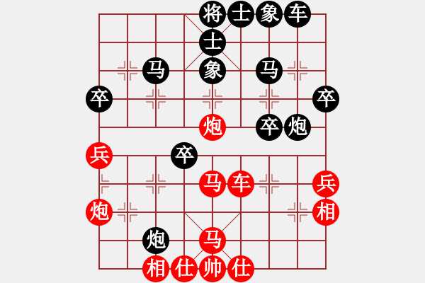 象棋棋譜圖片：150131 森州友誼賽 第一臺(tái) 林耀森（新）負(fù) 林玉安（森） - 步數(shù)：40 