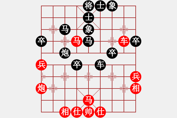 象棋棋譜圖片：150131 森州友誼賽 第一臺(tái) 林耀森（新）負(fù) 林玉安（森） - 步數(shù)：50 