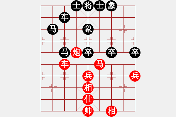 象棋棋谱图片：许银川     先和 柳大华     - 步数：136 