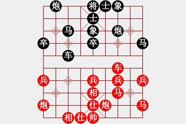 象棋棋譜圖片：南帝擂臺(tái)(至尊)-負(fù)-最怕對(duì)手弱(月將) 中炮過(guò)河車互進(jìn)七兵對(duì)屏風(fēng)馬上士 - 步數(shù)：60 