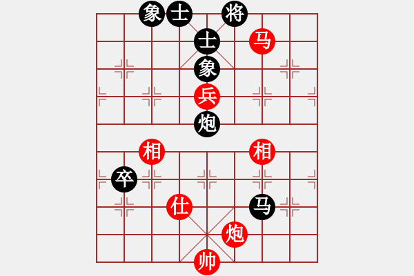 象棋棋譜圖片：肥仔張(9段)-和-殺過(guò)幾頭豬(8段) - 步數(shù)：110 