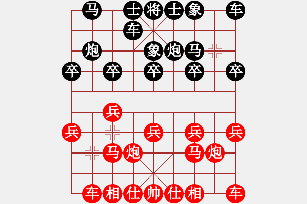 象棋棋譜圖片：2020天天象棋熱門棋社聯(lián)賽齊政江先和霍嘉興 - 步數(shù)：10 