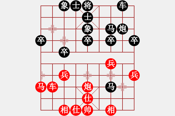 象棋棋譜圖片：L峰 負(fù) 魔法學(xué)徒 - 步數(shù)：30 