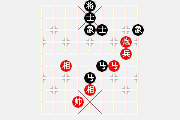 象棋棋谱图片：李宏杨 先和 米中杰 - 步数：216 