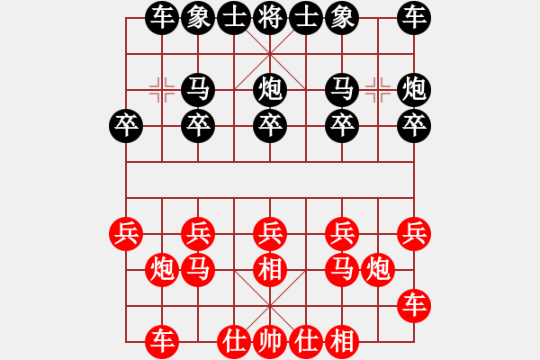 象棋棋譜圖片：拉法先勝低調(diào) - 步數(shù)：10 