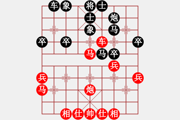 象棋棋譜圖片：大帥張作霖(6段)-勝-松遼棋俠(6段) - 步數(shù)：40 