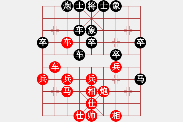 象棋棋譜圖片：城市獵豹(9段)-負(fù)-asabulu(日帥) - 步數(shù)：40 