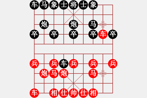 象棋棋譜圖片：廖二平 負(fù) 衡昕 - 步數(shù)：10 