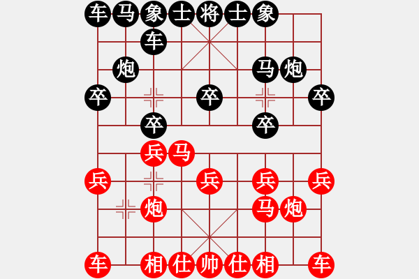 象棋棋譜圖片：許文章 先負 黎德志 - 步數(shù)：10 