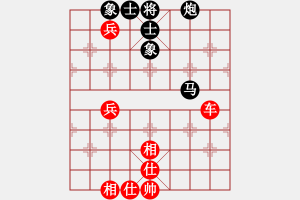 象棋棋譜圖片：品棋萬分(9段)-和-西白虎(月將) - 步數(shù)：100 