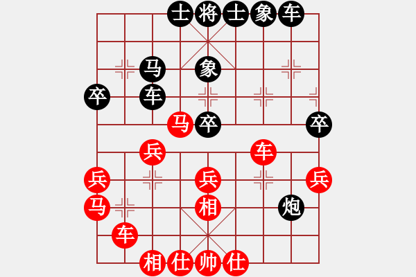 象棋棋譜圖片：梁昆佳 先和 曾東平     - 步數(shù)：40 