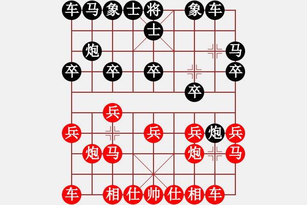 象棋棋譜圖片：星月神機(6段)-勝-陳雄青(7段) - 步數：10 