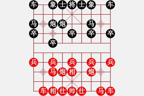 象棋棋譜圖片：南充唐子龍(9段)-和-騎豬去沖浪(人王) - 步數(shù)：10 