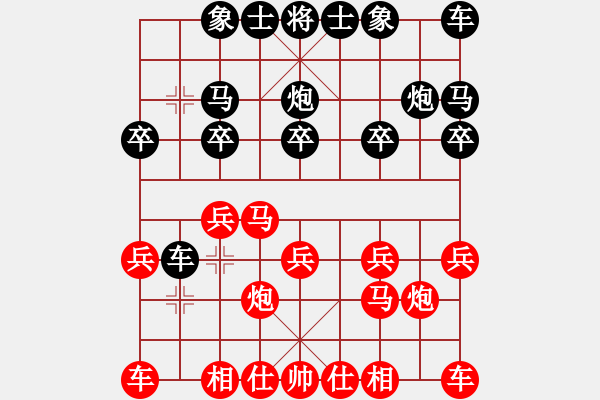 象棋棋譜圖片：負(fù)汪洋北 - 步數(shù)：10 